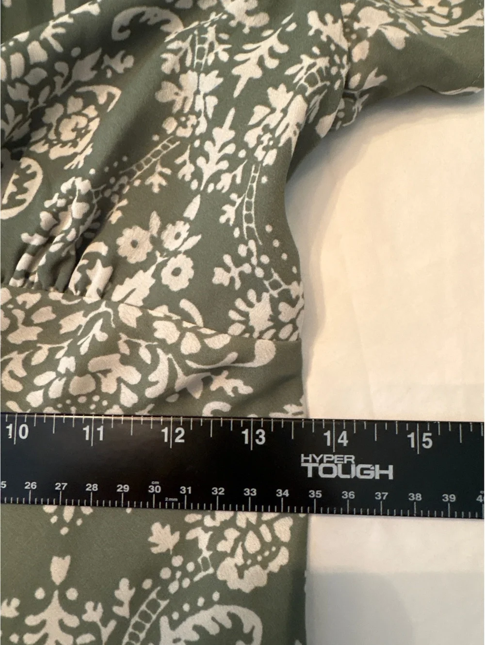 Abercrombie & Fitch Green Floral Maxi S